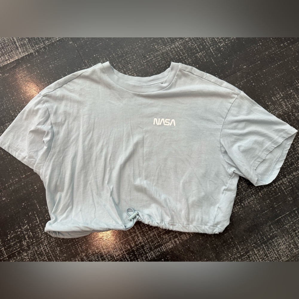 H&M cropped top with string